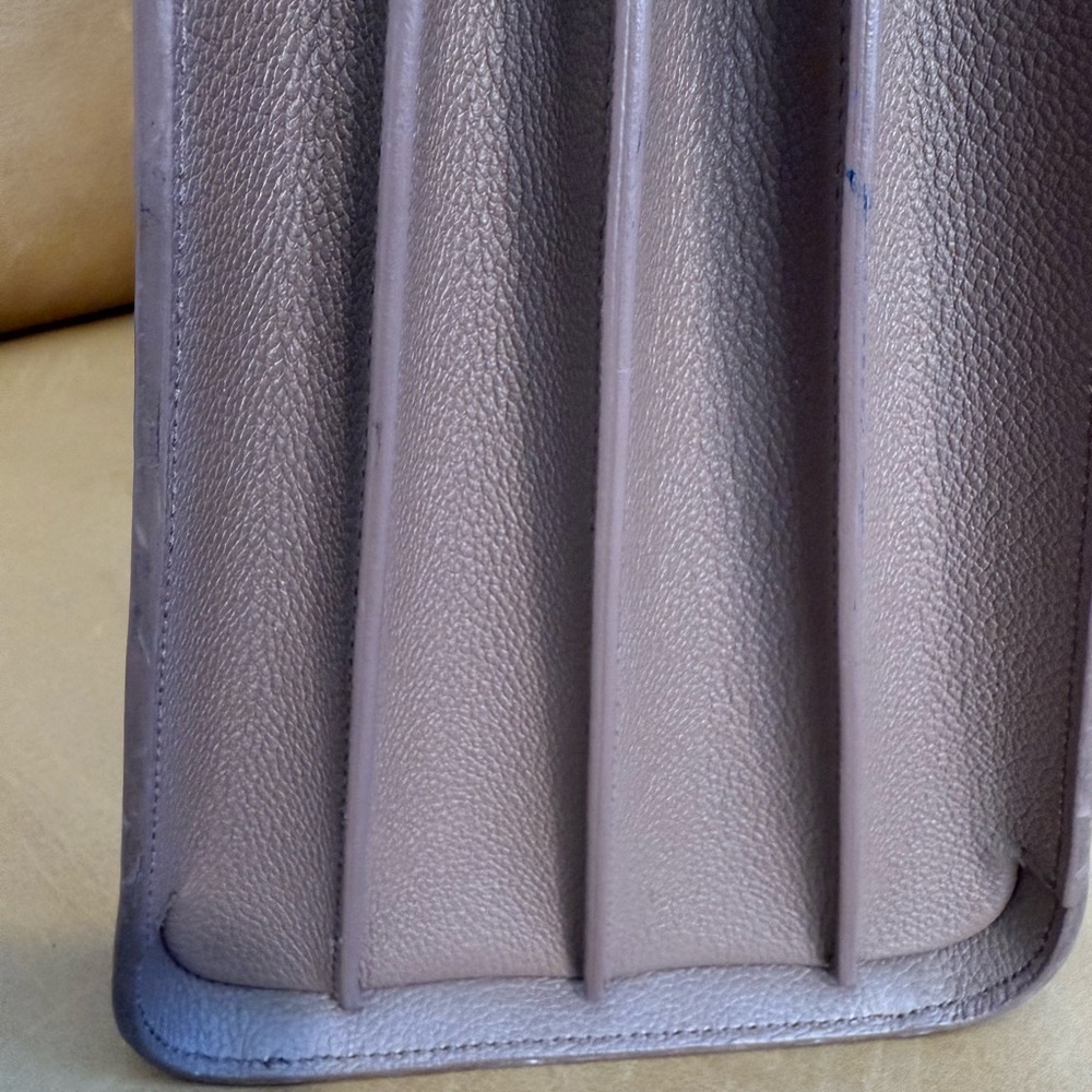 Yves Saint Laurent Mauve Leather Sac De Jour Shoulder Bag - Picture 12 of 13